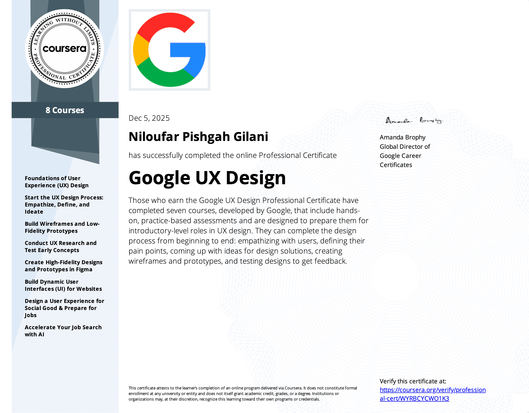 Google UX Design
