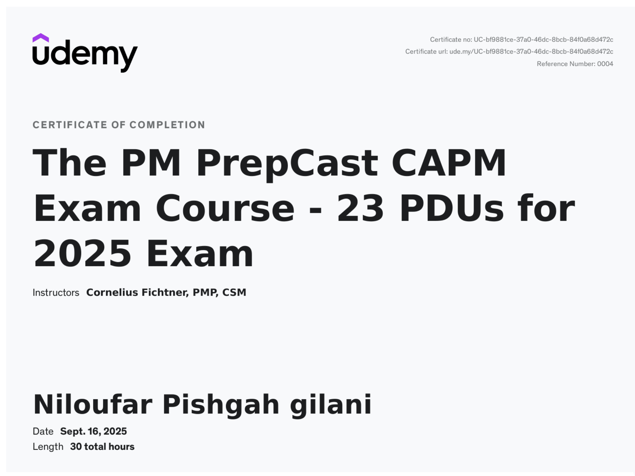 The PM PrepCast CAPM Exam Course - 23 PDUs for 2025 Exam